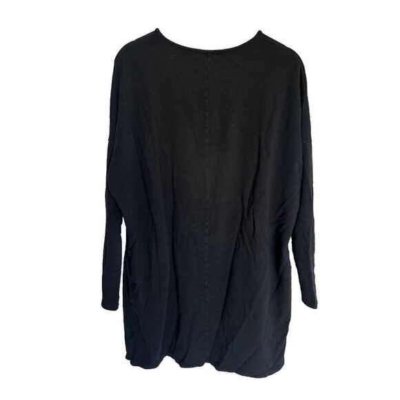 Cut Loose Women's Large Black Sweater Dress Pockets - Picture 3 of 5